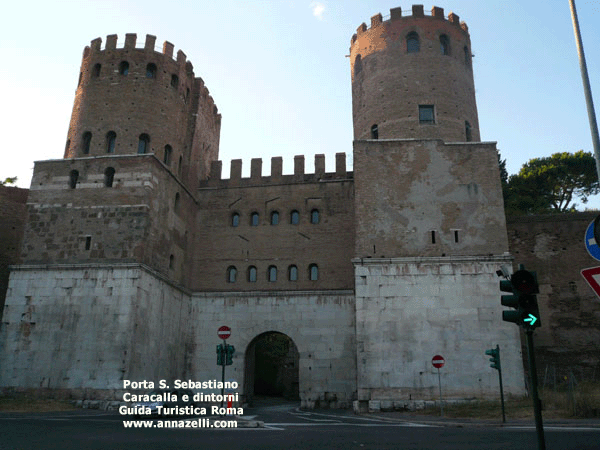 porta san sebastiano caracalla e dintorni (roma)