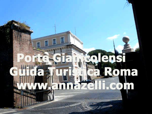 porte mura gianicolensi roma