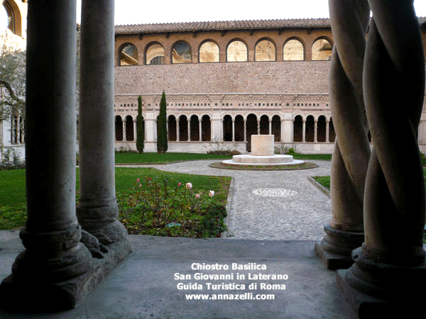 pozzo chiostro san giovanni in laterano roma