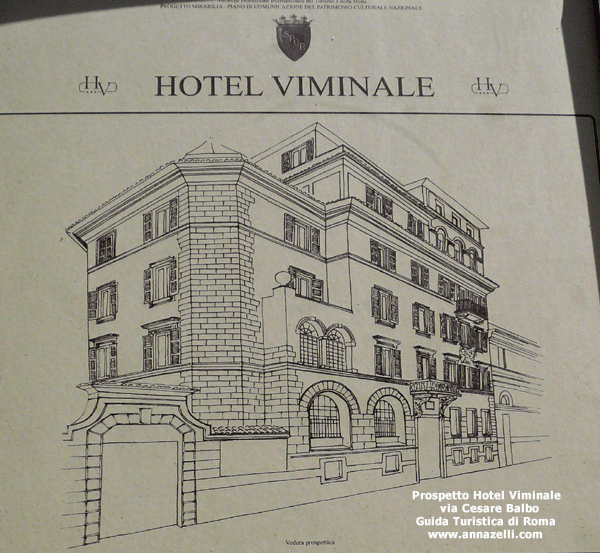 prospetto hotel viminale roma