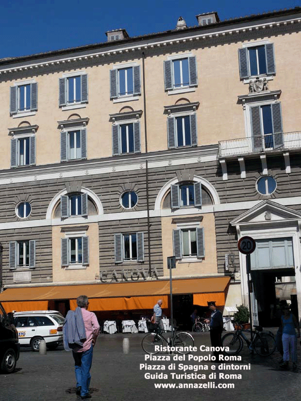 ristorante canova piazza del popolo piazza di spagna e dintorni roma