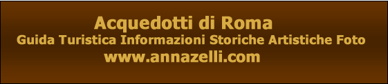 roma acquedotti di roma