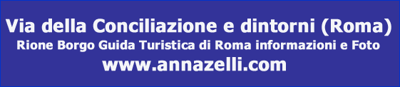 roma via della conciliazione e dintorni informazioni e fotografie guida turistica 