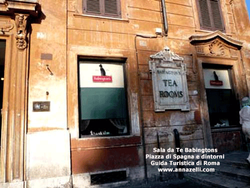 sala da te babingtons piazza di spagna e dintorni roma