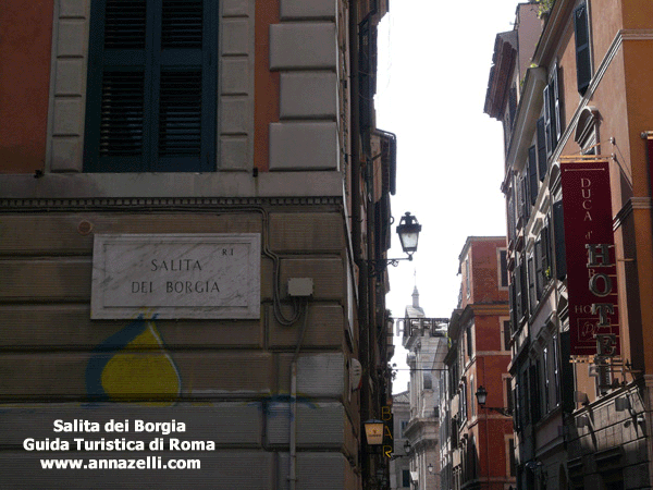 salita dei borgia roma