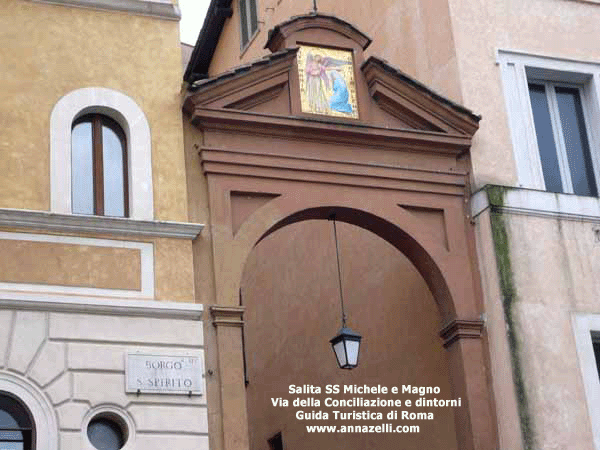 salita dei ss michele e magno via della conciliazione e dintorni roma