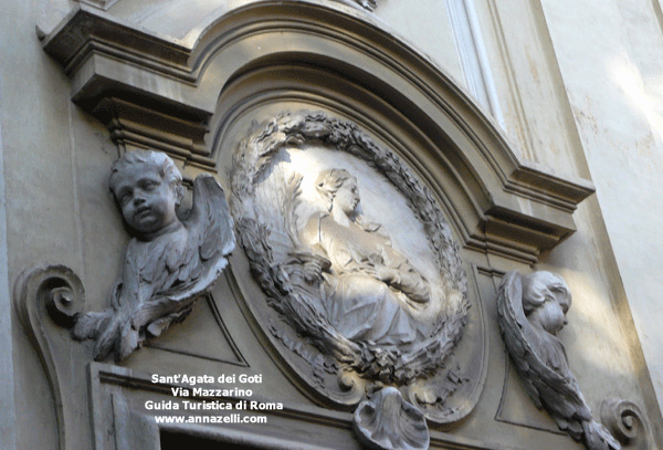 sant'agata dei goti via mazzarino roma