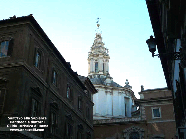 sant'ivo alla sapienza corso rinascimento  pantheon e dintorni roma