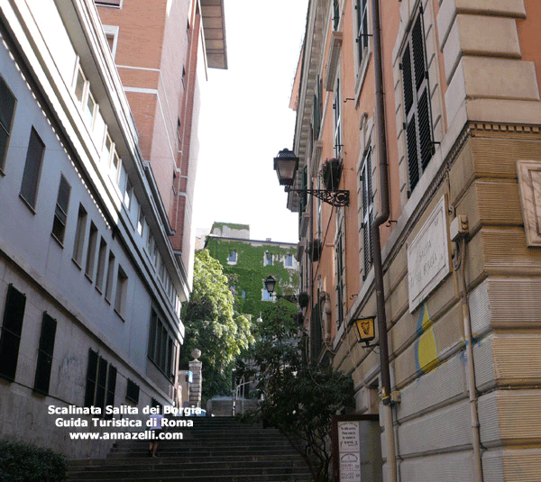 scalinata salita dei borgia (roma)