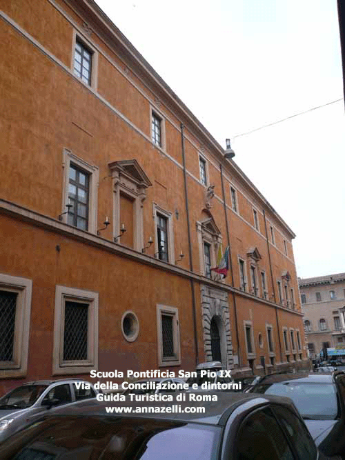 scuola san pio ix via del santo sepolcro via della conciliazione e dintorni roma