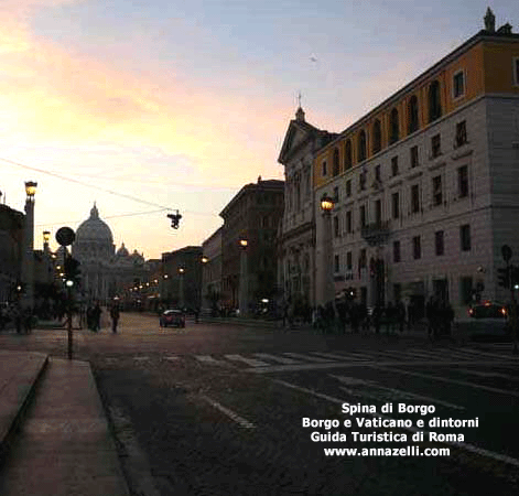 spina di borgo vaticano e dintorni (roma)