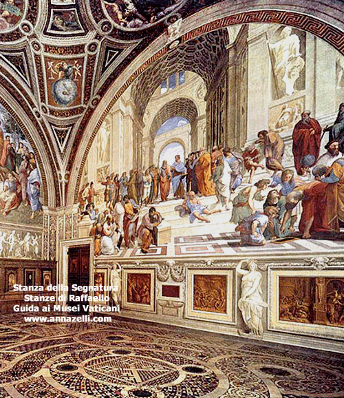 stanza della segnatura stanze di raffaello musei vaticani