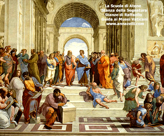 stanze di raffaello stanza della segnatura la scuola di atene musei vaticani