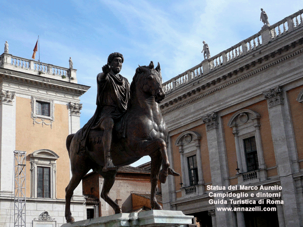 statua di marco aurelio campidoglio e dintorni (roma)