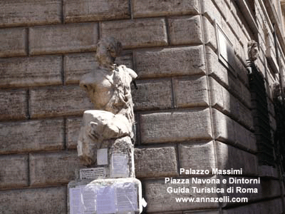 statua pasquino piazza navona e dintorni