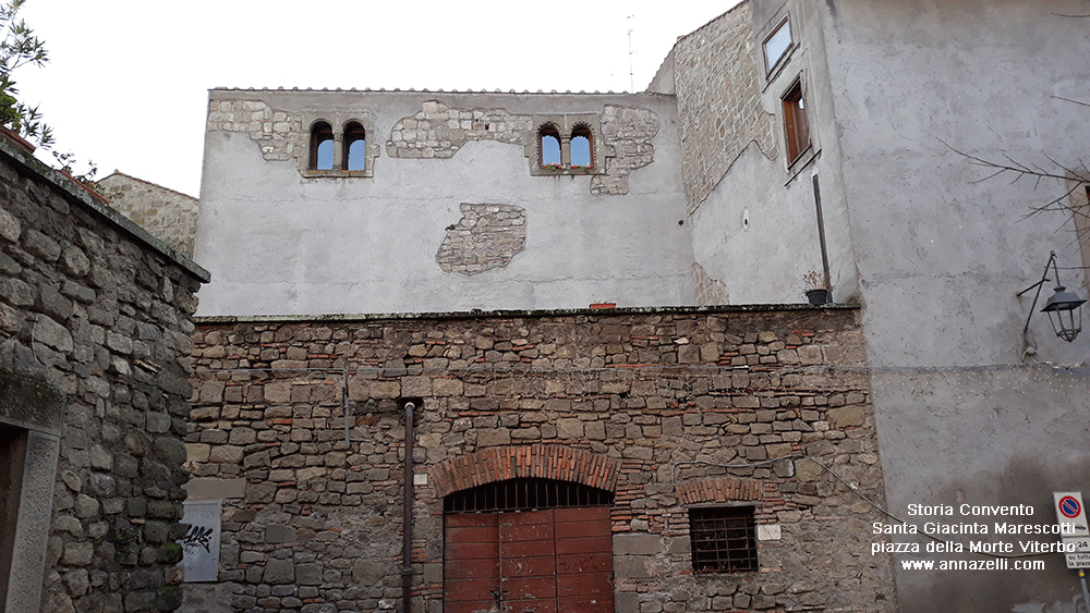 storia chiesa e convento santa giacinta marescotti piazza della morte viterbo info foto anna zellli