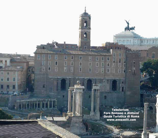 tabularium foro romano e dintorni roma