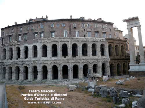 teatro marcello zona portico d'ottavia roma