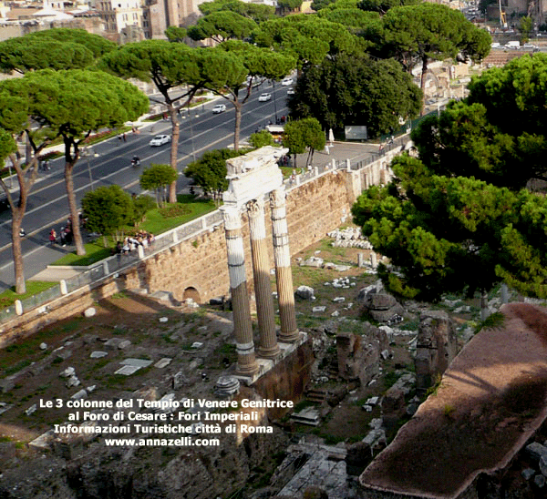 tempio di venere genitrice fori imperiali roma