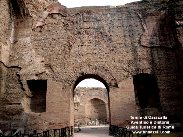 terme di caracalla aventino e dintorni (roma)