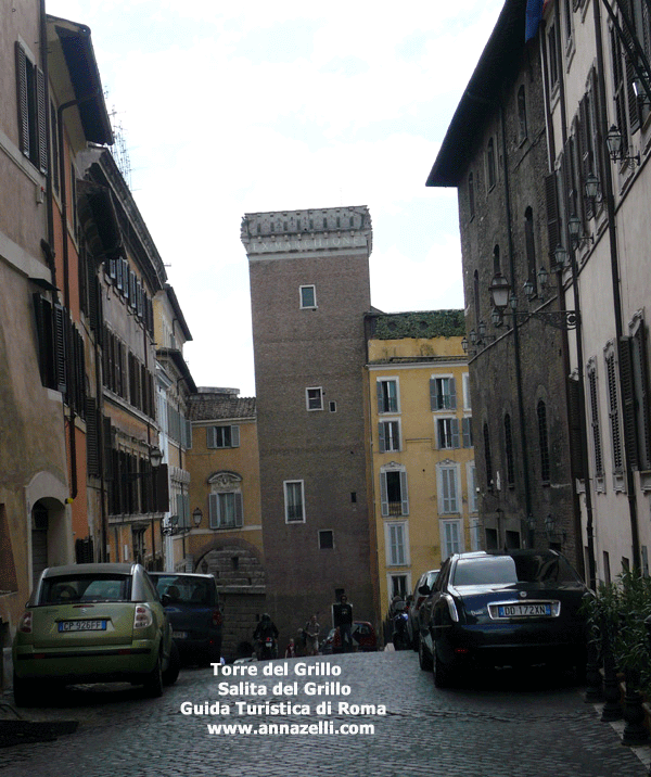 torre del grillo salita del grillo roma