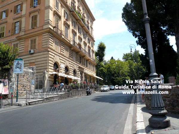 via Nicola Salvi a Roma