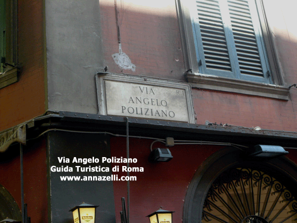 via angelo poliziano roma
