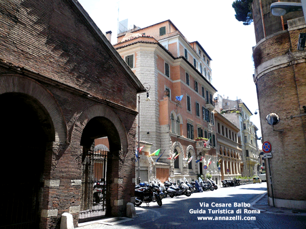 via cesare balbo roma