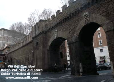 via dei corridori passetto vaticano borgo e dintorni (roma)