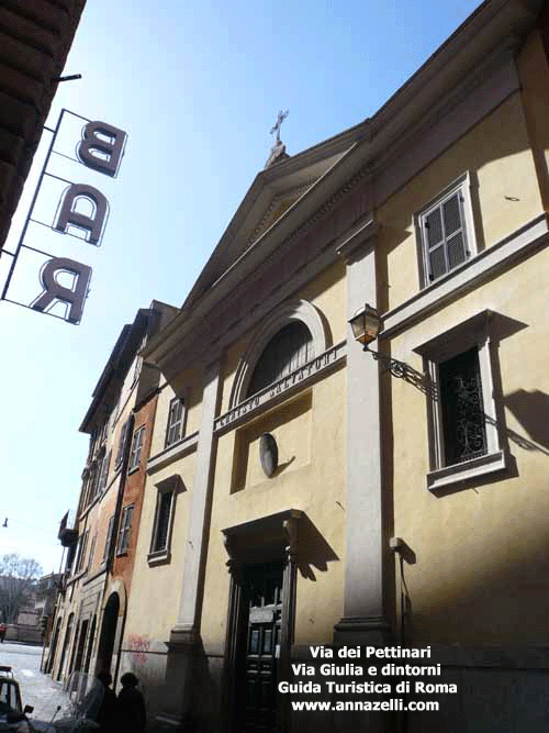 via dei pettinari via giulia e dintorni roma