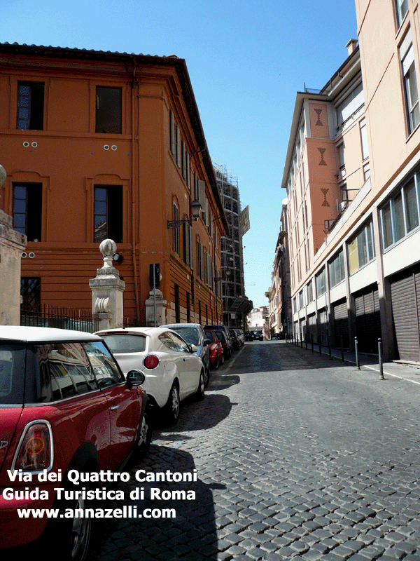 via dei quattro cantoni a roma