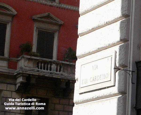 via del cardello roma
