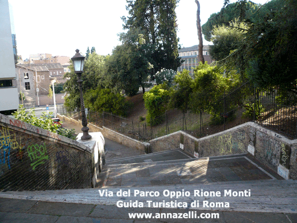 via del parco oppio roma