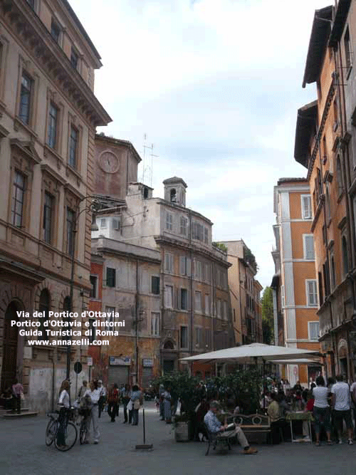 via del portico d'ottavia roma