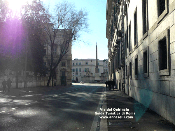 via del quirinale roma
