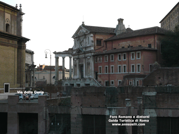 via della curia roma