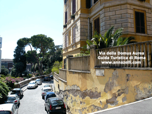 via della domus aurea, roma