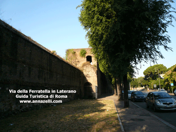 via della ferratella in laterano, roma