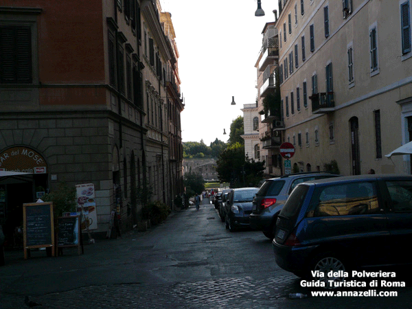 via della polveriera, roma