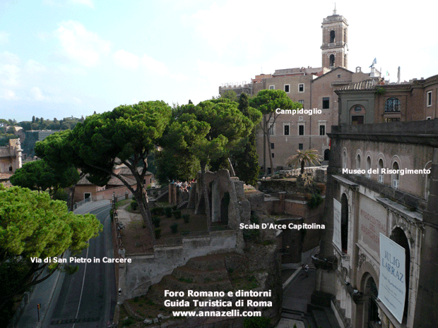 via di san pietro in carcere roma
