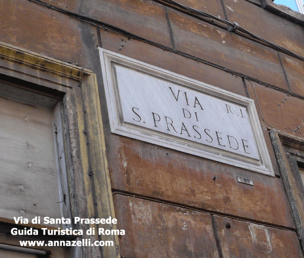 via di santa prassede, roma