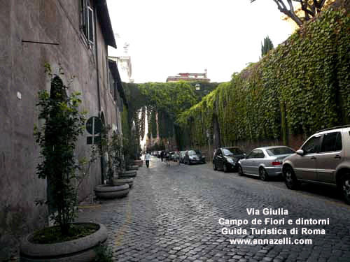 via giulia campo de fiori e dintorni (roma)