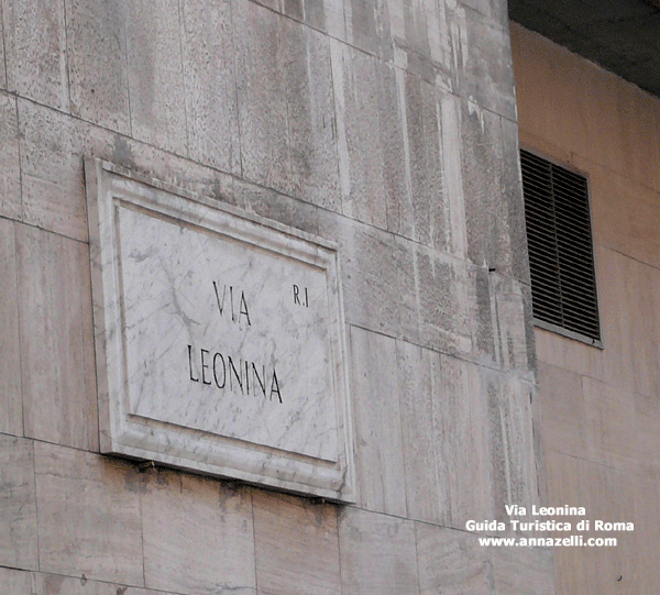 via leonina roma