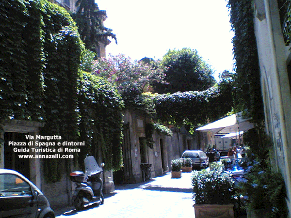 via margutta piazza di spagna e dintorni roma