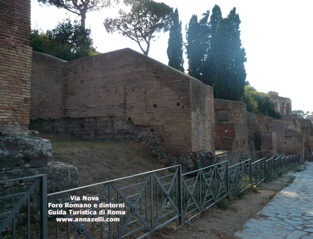 via nova foro romano e dintorni roma