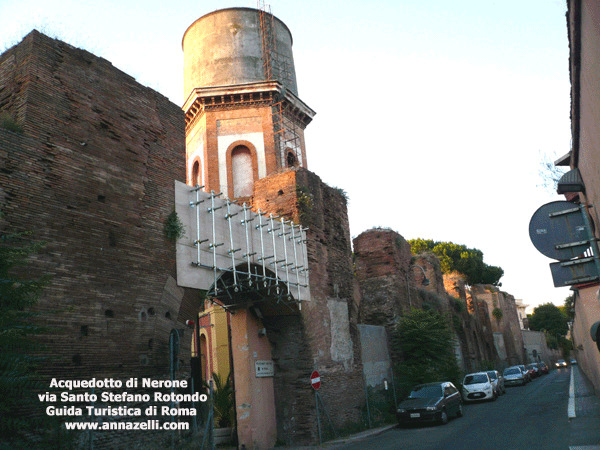 resti Acquedotto di Nerone, via Santo Stefano Rotondo, Roma, foto Anna Zelli