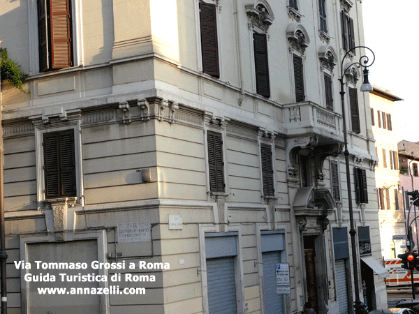 via tommaso grossi, roma