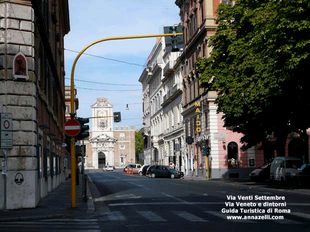 via venti settembre via veneto e dintorni roma