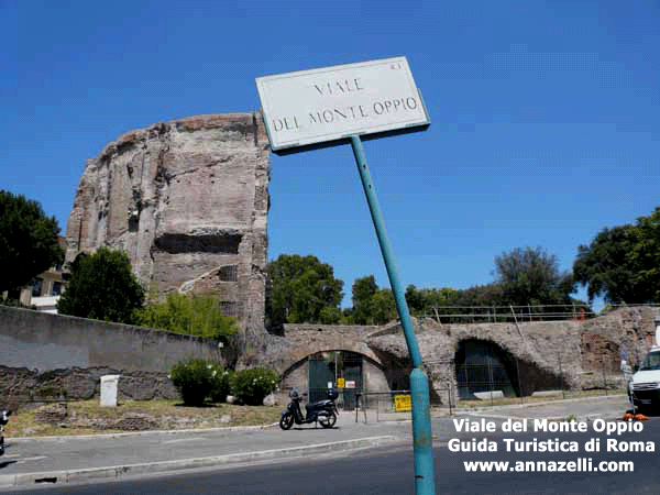 viale del monte oppio, roma