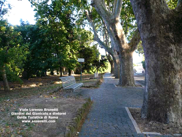 viale lorenzo brunetti giardini del giarnicolo e dintorni roma